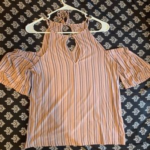 American Eagle Cold Shoulder Top